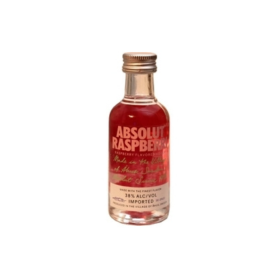 Vodka Absolut Raspberri 38% 50ml miniatura