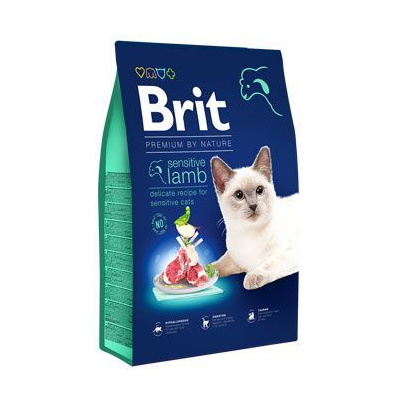 Brit Premium Cat by Nature Sensitive Lamb 800g