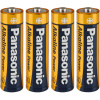 4x alkalická baterie Panasonic BRONZE LR6, AA