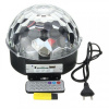 Jenifer LED disko koule 6x3W RGBW USB MP3 BLUETOOTH s dálkovým ovládáním