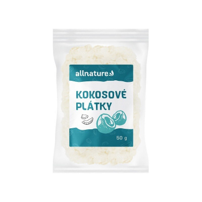 Allnature Kokosové plátky 50g