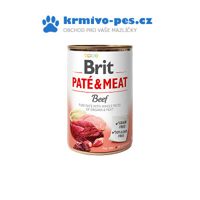 Brit Paté & Meat Beef 400g