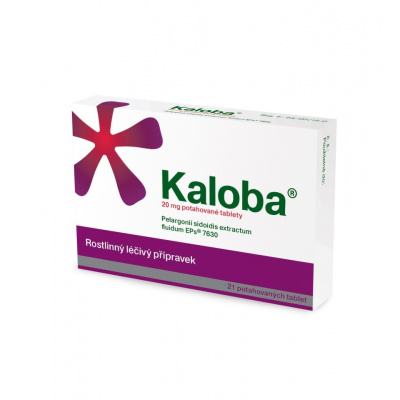 Kaloba 20 mg potahované tablety por.tbl.flm. 21 x 20 mg