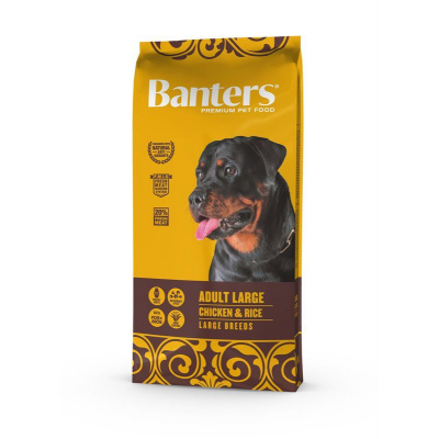 Visán Banters Dog Adult Large Breed Chicken & Rice 15 kg