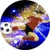 ETROFEJE emblém B1/01 fotbal ženy 25mm