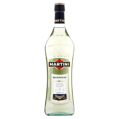 Martini Bianco 15% 1 l (holá láhev)