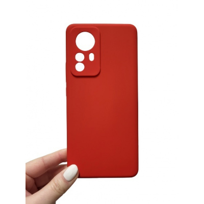 Pouzdro Vennus case Silicone Lite Xiaomi 12 Pro 5G Červené