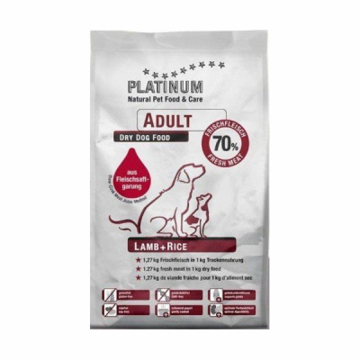 Platinum Platinum Adult Lamb+Rice 5kg, polovlhké krmivo pro psy