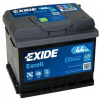 Exide Excell 12V 44Ah 420A EB442 česká distribuce, připravena k použití