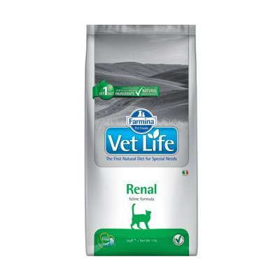 Vet Life Natural (Farmina Pet Foods) Vet Life Natural CAT Renal 2kg
