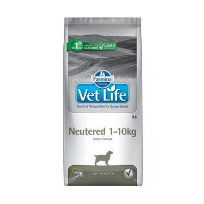 Vet Life Natural (Farmina Pet Foods) Vet Life Natural DOG Neutered 1-10kg 2kg