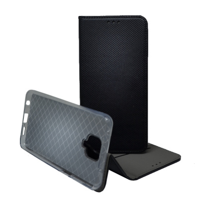 Pouzdro Smart Case Book pro Xiaomi Redmi Note 9 Pro / Note 9 Pro Max / Note 9S Černé