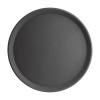 Kristallon kulatý protiskluzový tác sklolaminátový černý 406mm