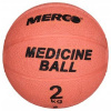 Medicinální míč gumový Merco Single, 2 kg, Oranžová