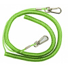 Pásek k Prutu DAM Safety Coil Cord with Snap Locks 90-250cm