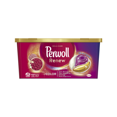 Perwoll Renew & Care Caps Color 38ks kapsle na praní