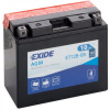 Motobaterie Exide Bike AGM 10Ah, 12V, ET12B-BS