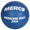 Medicinální míč gumový Merco Single, 3 kg, Modrá