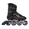 Kolečkové brusle Fila Legacy Pro 80 Black/Red Velikost: 7.5 (41), Velikost koleček: 80mm