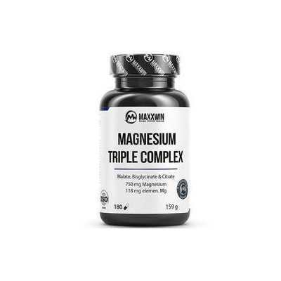 MAXXWIN Nutrition MAGNESIUM TRIPLE COMPLEX 180 kapslí