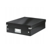 LEITZ Organizační box Click&Store, velikost M, černá 60580095