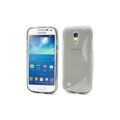 Silikonový obal Samsung G800 Galaxy S5 Mini - šedý
