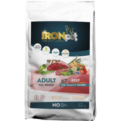 IRONpet Beef Adult All Breed 12 kg