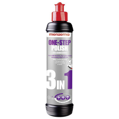 Menzerna One-Step Polish 3 in 1 - leštící pasta jednokroková s voskem 250 ml