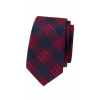 Úzká kravata Avantgard - červená / modrá 551-1619-0