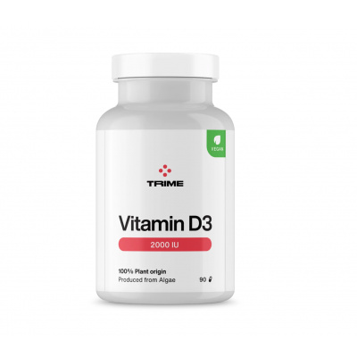 Trime Vitamín D3, cholekalciferol 2000 IU - 90 kapslí