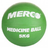 Medicinální míč gumový Merco Single, 5 kg, Zelená