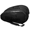 Taška na tenisové rakety Wilson Padel Super Tour Bag černá velikost universální