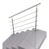 UMAKOV Nerezové zábradlí na schody, 1500x900mm, VS, L - sada pro montáž, A/ZVS90-1500-L