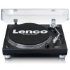 Lenco L-3809 (Gramofon s přímým náhonem, vestavěným stereo předzesilovačem, 33 a 45 RPM a USB výstupem)