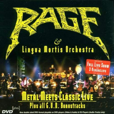 Rage & Lingua Mortis Orchestra - Metal Meets Classic Live (DVD-Plus) (DVD)