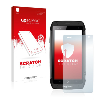 Čirá ochranná fólie upscreen® Scratch Shield pro RugGear RG730 (Ochranná fólie na displej pro RugGear RG730)