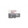 Sandisk MicroSDXC karta 64GB Ultra (80MB/s, Class 10 UHS-I, Android) SDSQUNR-064G-GN3MN