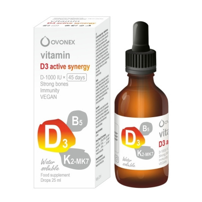 OVONEX Kapky Vitamin D3 active synergy 25ml
