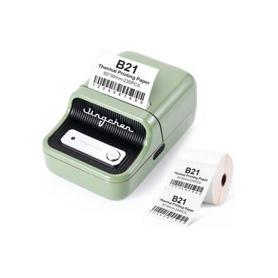 Tiskárna štítků Niimbot B21S Smart + role štítků (1AC13032012) zelený