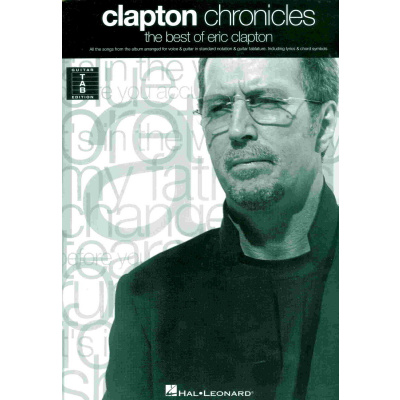 Clapton Chronicles - The Best of Eric Clapton // zpěv / kytara + tabulatura