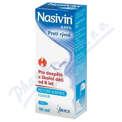 Nasivin 0.05% nas.gtt.sol. 10ml