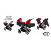 BABY ACTIVE Twinni Premium 08 rosso/black 2021 s autosedačkou