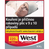 West Red 99g cigaretový tabák