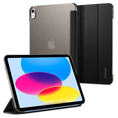 Spigen Liquid Air Folio, black - ochranný kryt pro iPad 10,9" (2022) černý ACS05415