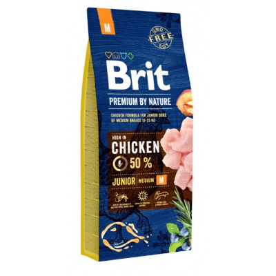 Brit Premium by nature Brit Premium by Nature Junior M 15kg