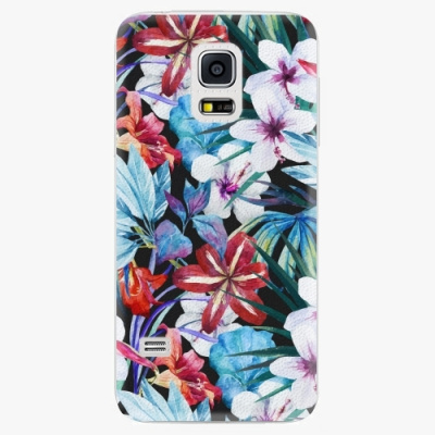 Plastový kryt iSaprio - Tropical Flowers 05 - Samsung Galaxy S5 Mini - Kryty na mobil Nuff.cz