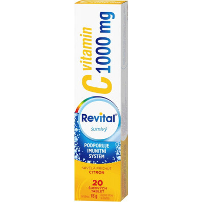 Revital C vitamin 1000mg citron eff.tbl.20