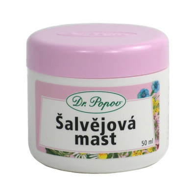 Dr. Popov Šalvějová mast, 50 ml