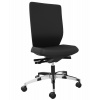Kancelářská židle DENIOS Stilo ES operator, technika Syncro-Activ-Ballance, Al noha, černá