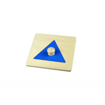 Montessori puzzle trojúhelník